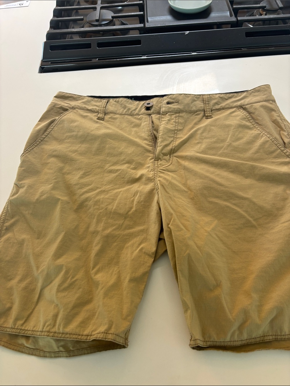 Brixton Ripstop All Terran Khaki Button-Front Shorts